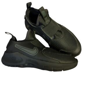 Kids Black Nike Slip-On Sneakers